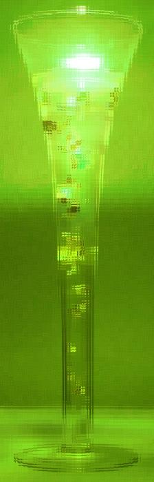 Abstract Candle