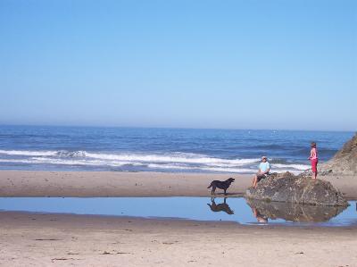 Family at the Coast