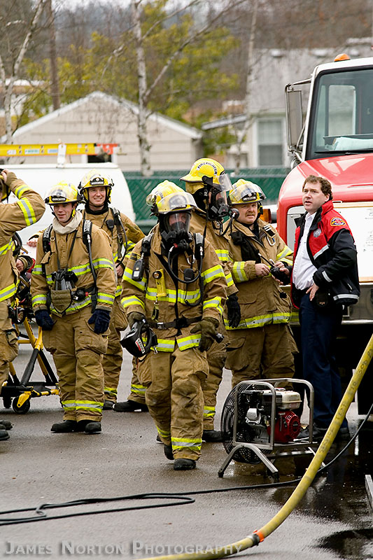 Firefighters Respond to Fire In Corvallis
