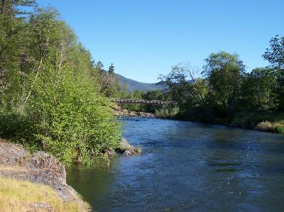 River in Ruch Oregon