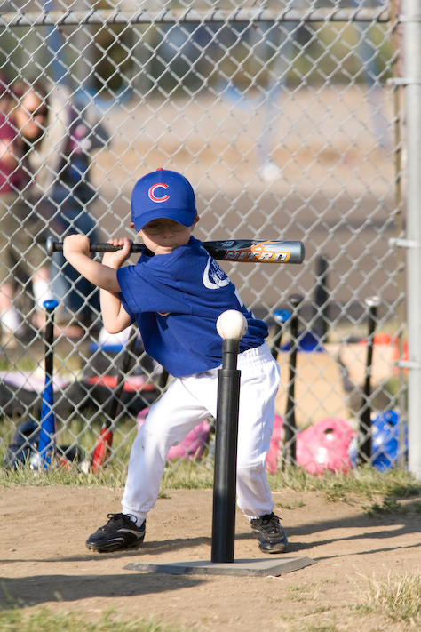 Seth at Bat!